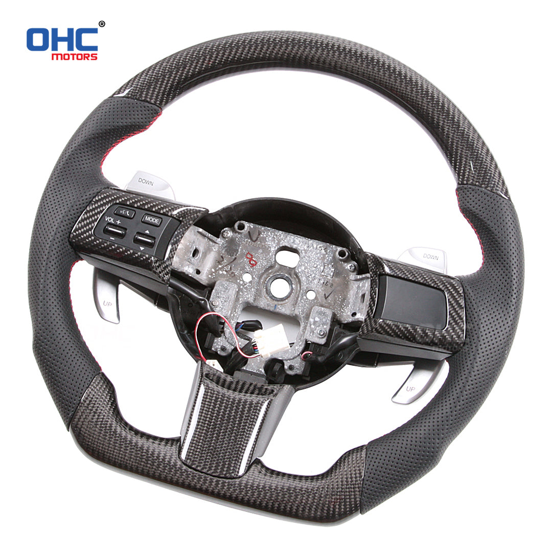 OHC Motors Carbon Fiber Steering Wheel for Mazda RX8