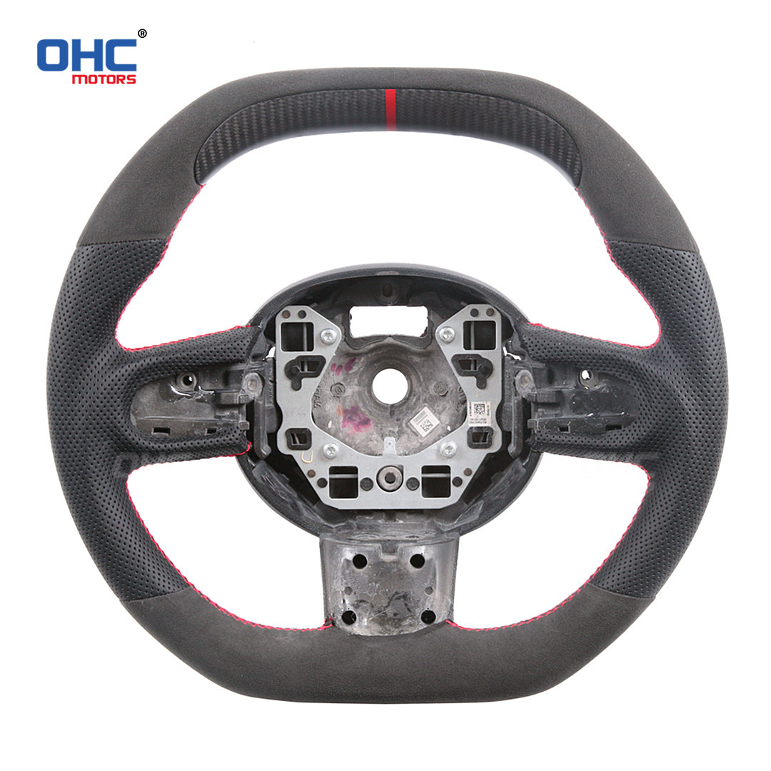 OHC Motors Carbon Fiber Steering Wheel for 02-06 Mini Cooper R50 R52 R53