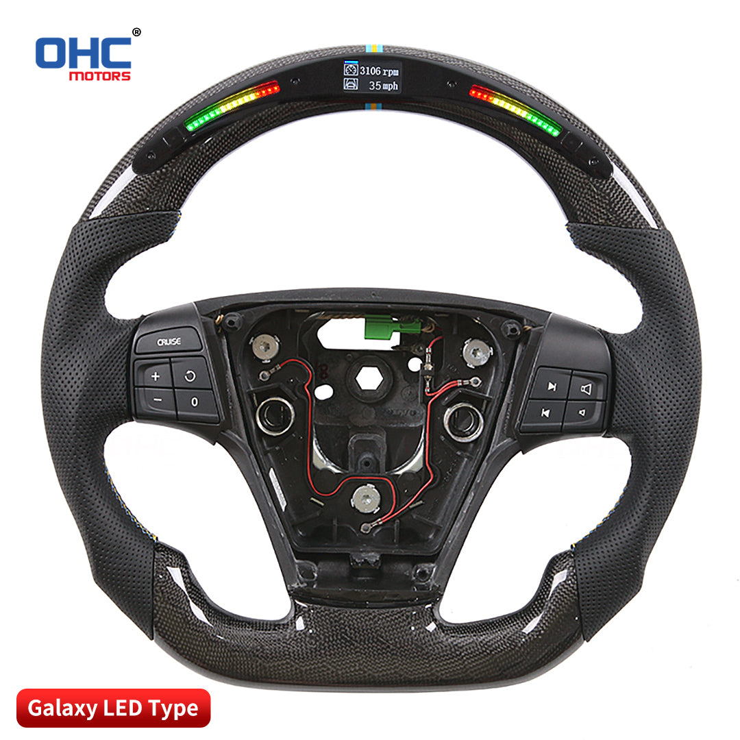 OHC Motors Led Light Up Steering Wheel  for Volvo 2005-2011 Volvo S40 V50