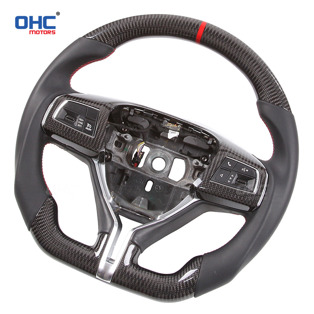 OHC Motors Carbon Fiber Steering Wheel for Maserati Ghibli Levante Quattroporte