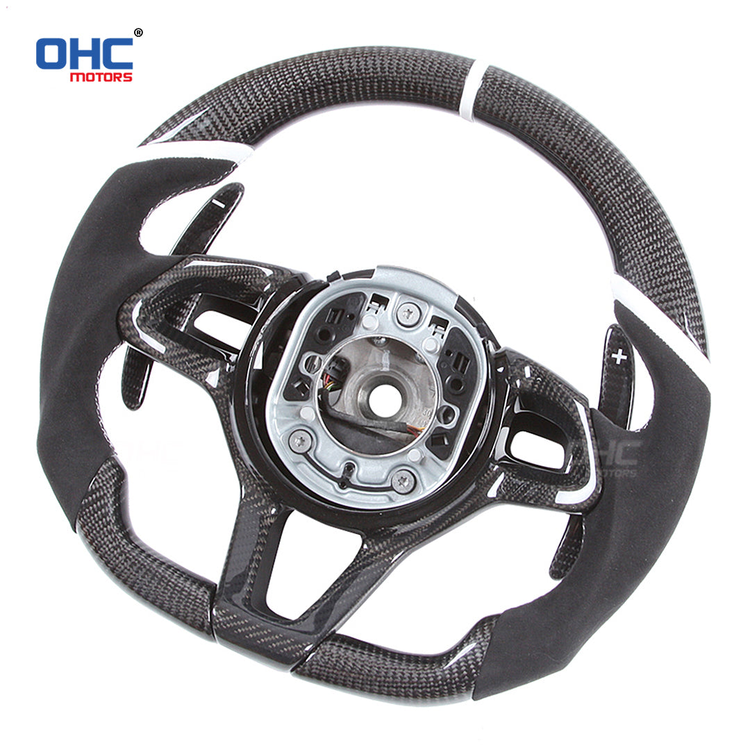 OHC Motors Carbon Fiber Steering Wheel for Mclaren 520S