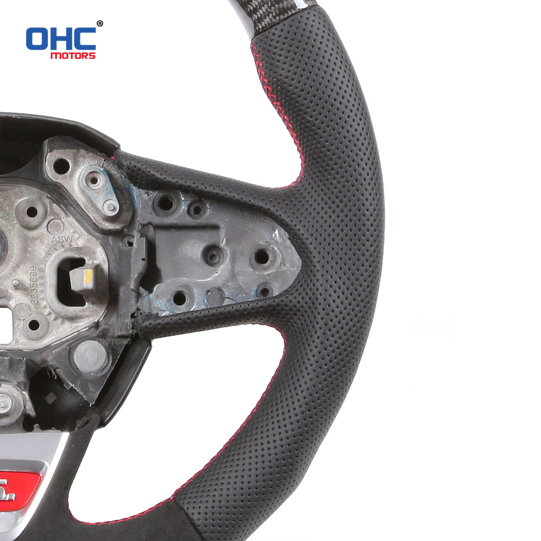 OHC Motors Carbon Fiber Steering Wheel for Renault Megane 4 Grand