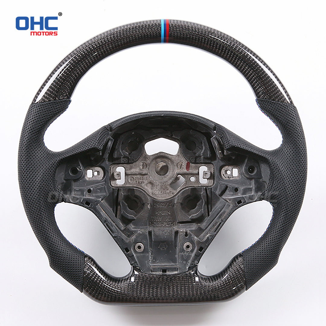 OHC Motors Carbon Fiber Steering Wheel for BMW F15 F30  F31  F34  F20  F21  F25