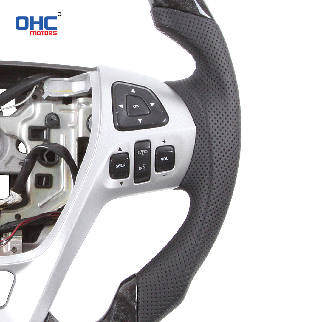 OHC Motors Carbon Fiber Steering Wheel for Ford Explorer Taurus Edge