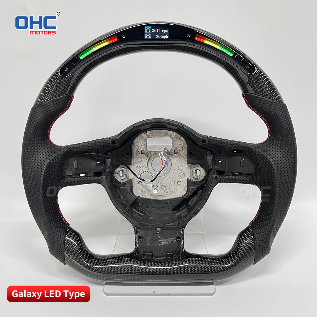 OHC Motors Led Light Up Steering Wheel for Audi TT TTRS