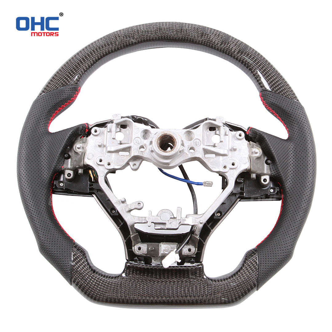 OHC Motors Carbon Fiber Steering Wheel for LEXUS ES RX LX GS GX GX450 GX460 LX570 350 350h 350 450h 2013-2015