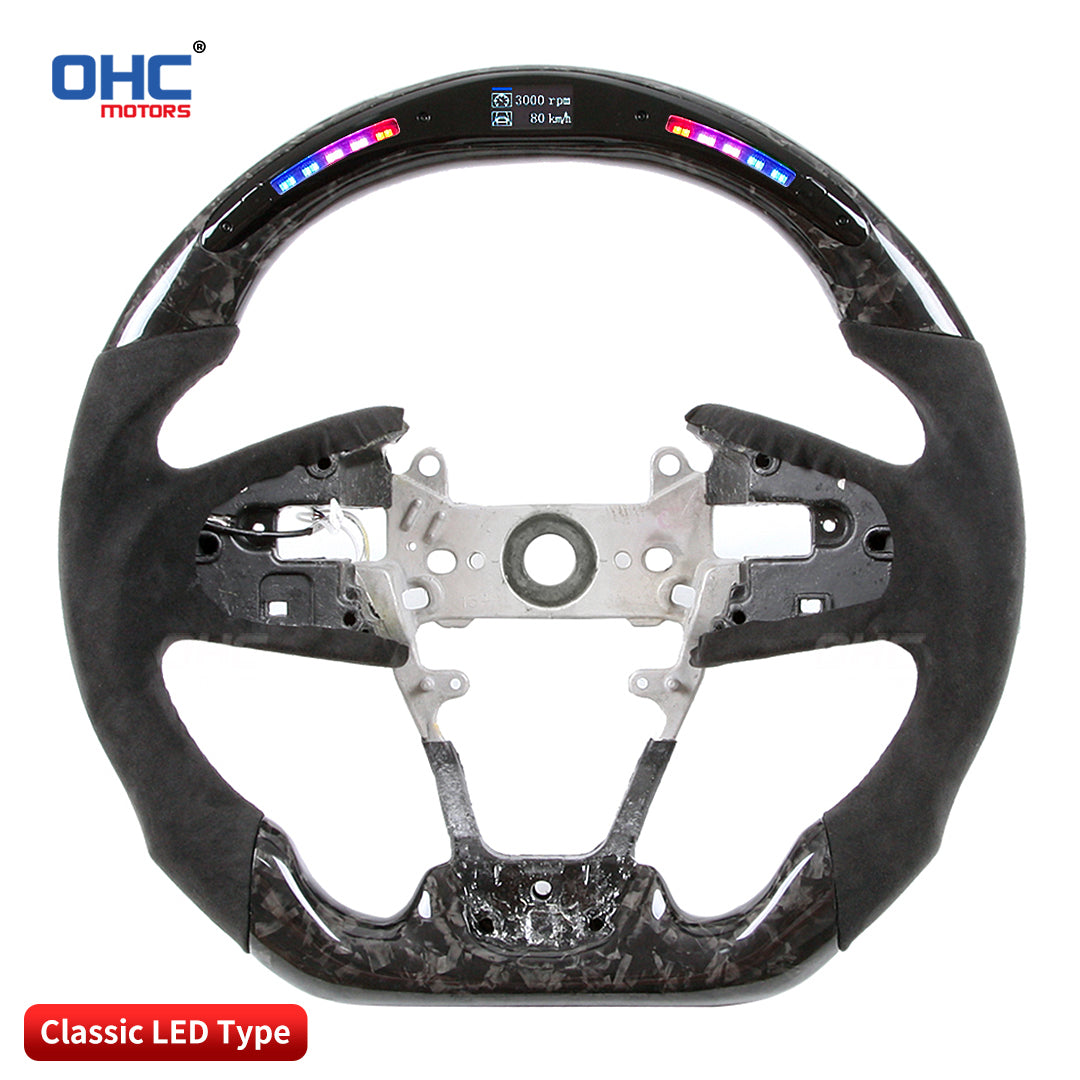 OHC Motors LED Light Up Steering Wheel for Honda Civic/ Type R