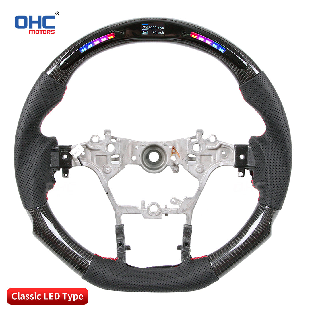 OHC Motors Led Light Up Steering Wheel  for Toyota 4RUNNER, TUNDRA, TACOMA SEQUOIA 2009-2021