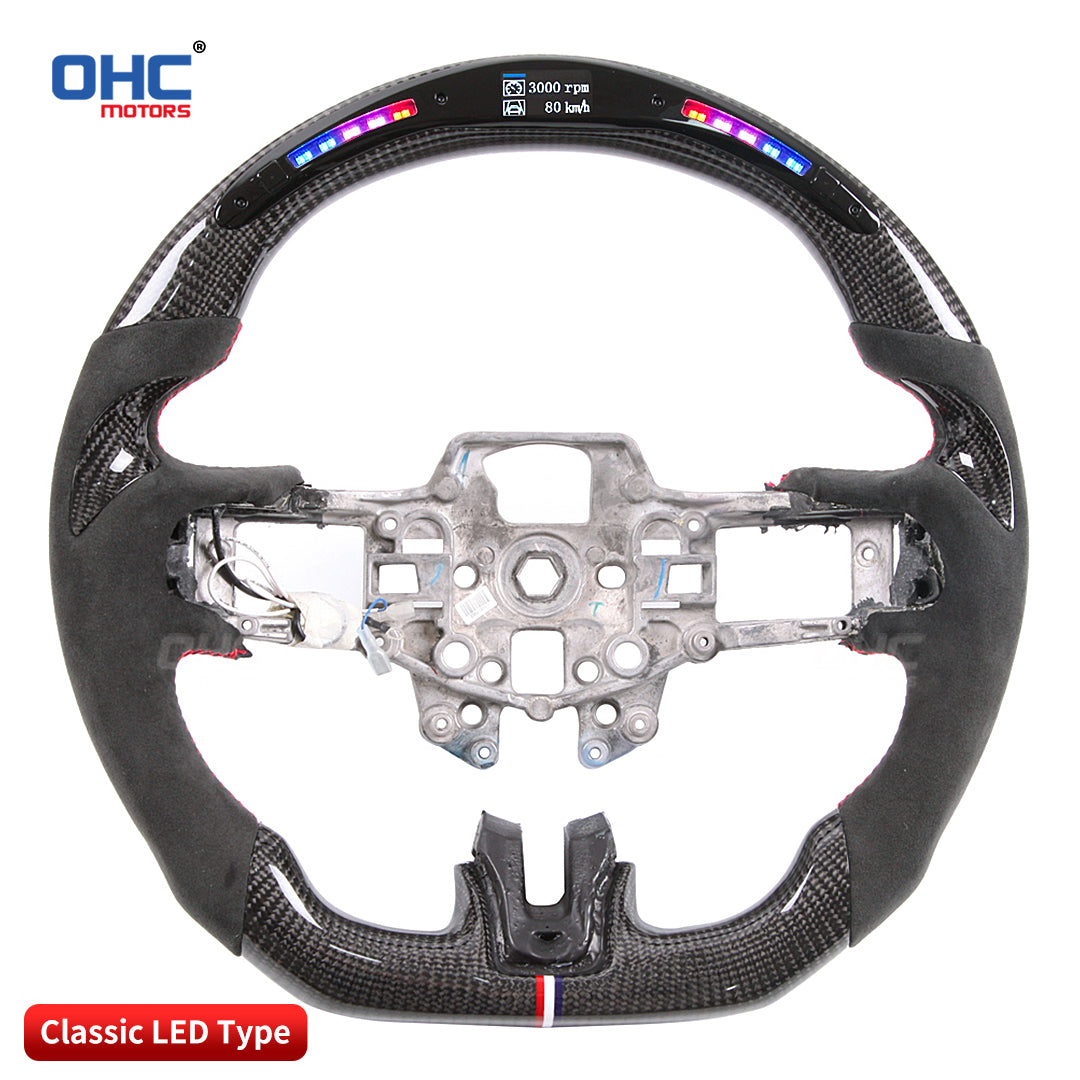 OHC Motors Led Light Up Steering Wheel for Mustang