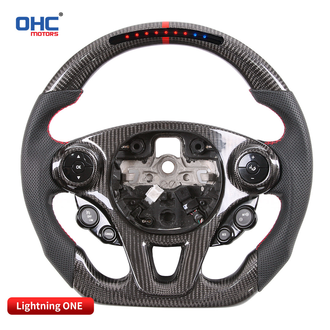 OHC Motors Led Light Up Steering Wheel  for 2016 Smart Fortwo 453