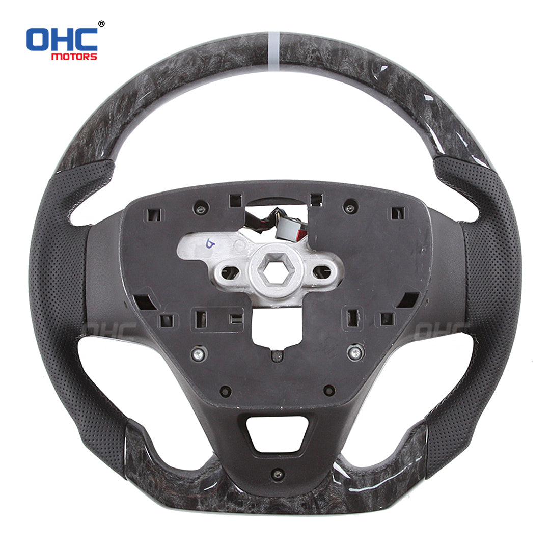 OHC Motors Carbon Fiber Steering Wheel for Ford Explorer Taurus Edge