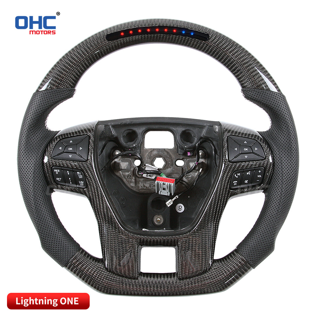 OHC Motors LED Light Up Steering Wheel for Ford Raptor