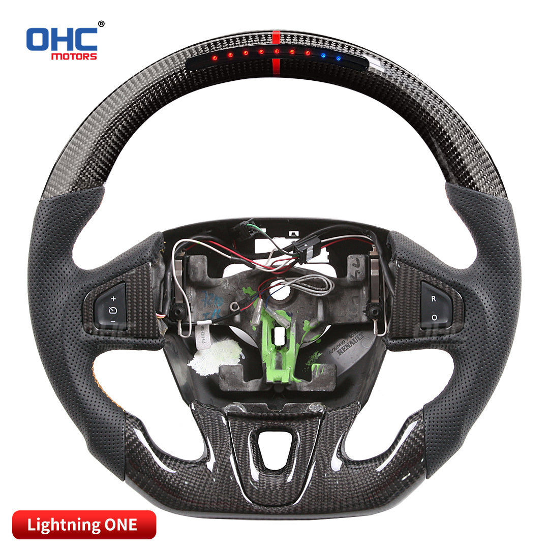 OHC Motors Led Light Up Steering Wheel  for Renault Fluence ZE Megane 3 Scenic 3