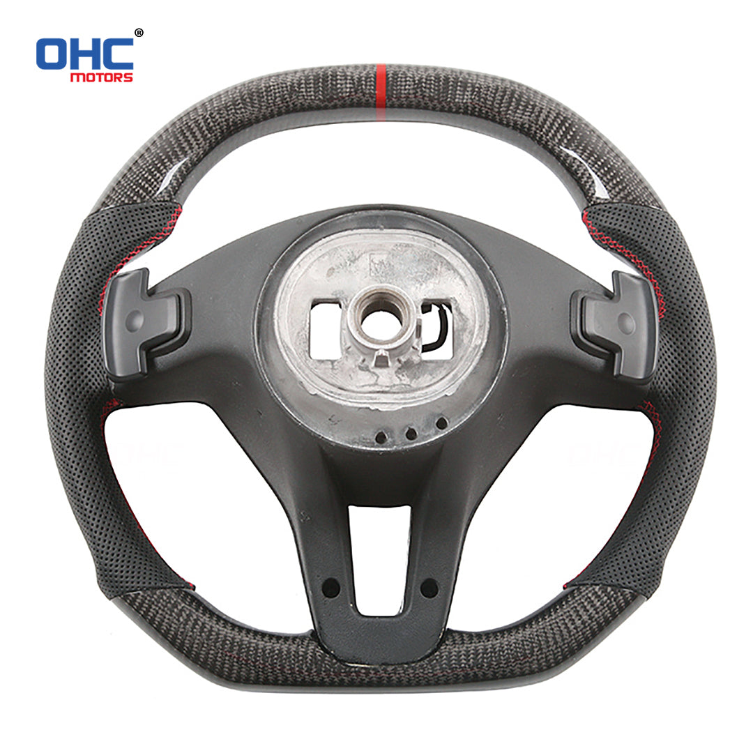 OHC Motors Carbon Fiber Steering Wheel for W204,S204 W212,V212,S212 X1